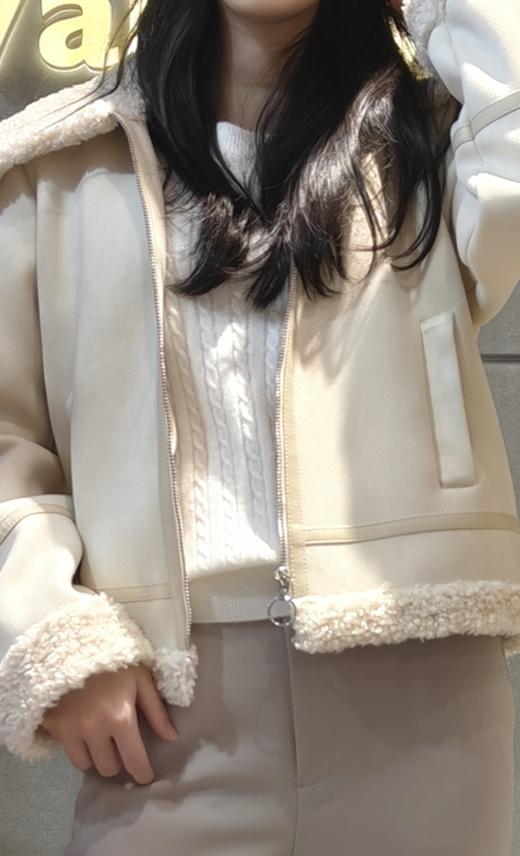 G2000女装2025秋冬新款时尚流行短款外套女58281040 商品图2