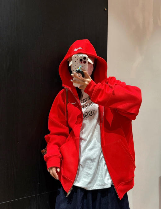 𝐒𝐮𝐩𝐫𝐞𝐦𝐞 x 𝐍𝐢𝐤联名开衫卫衣帽衫092704外套 商品图9