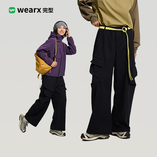 完型-高腰工装女裤 商品图1