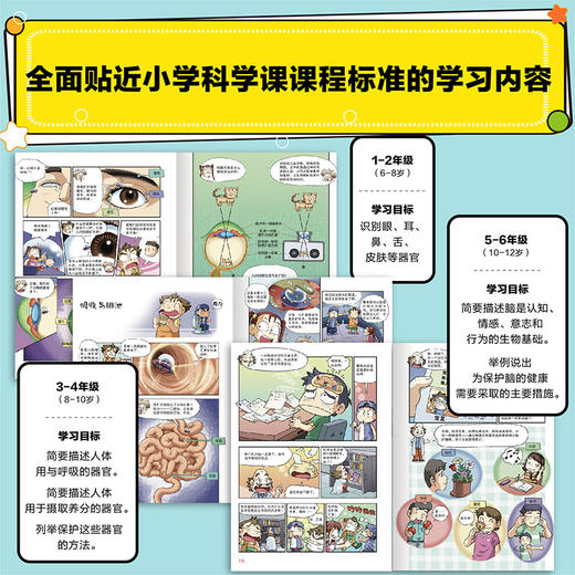 《科学真有趣》全8册 6-12岁 113个科学故事 186篇科学笔记 超过500个核心知识点 全面贴近小学科学课课程标准 商品图1