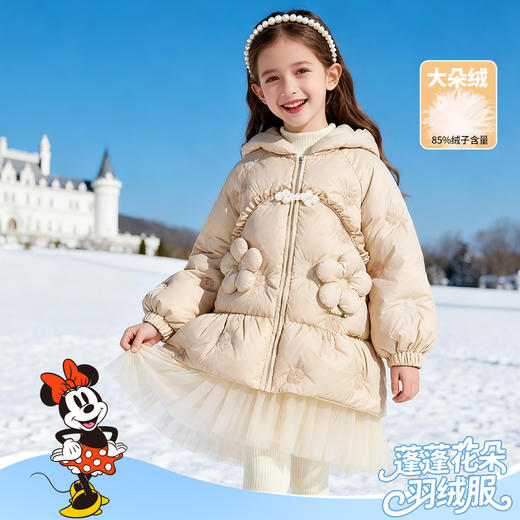 迪士尼女童冬季羽绒外套XD4DS043 商品图2