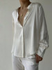 丝所｜S23C013 水晶小立领衬衫［ 黑 / 白 ] 商品缩略图0