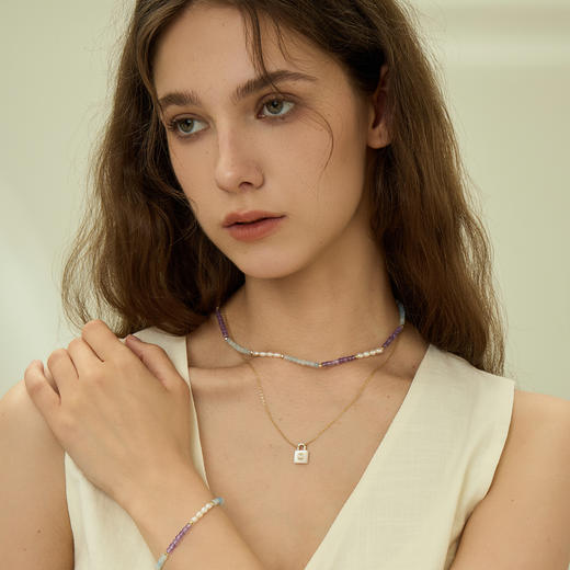 ARSIS｜秘密花园系列 紫仙子项链 商品图1