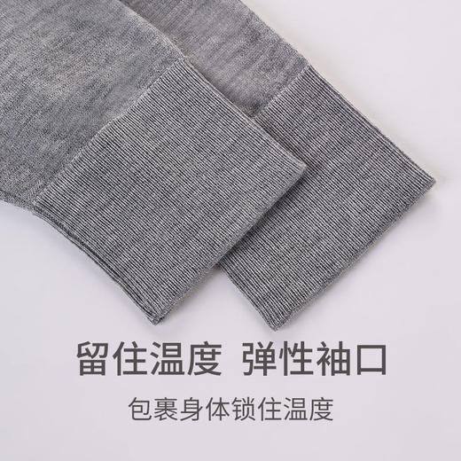 [铂雅100%羊绒保暖]SCHIESSER德国舒雅高端铂雅男士羊绒保暖衣单件纤维皇后 软黄金单件上衣95/25983Q 商品图4