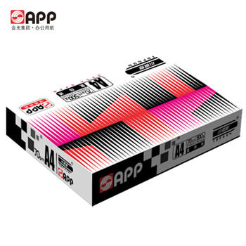 APP 金光APP 经典小钢炮（TOPGUN）A4/70g复印纸高档双面打印纸a4纸整箱 500张/包 5包/箱（2500张） 商品图1