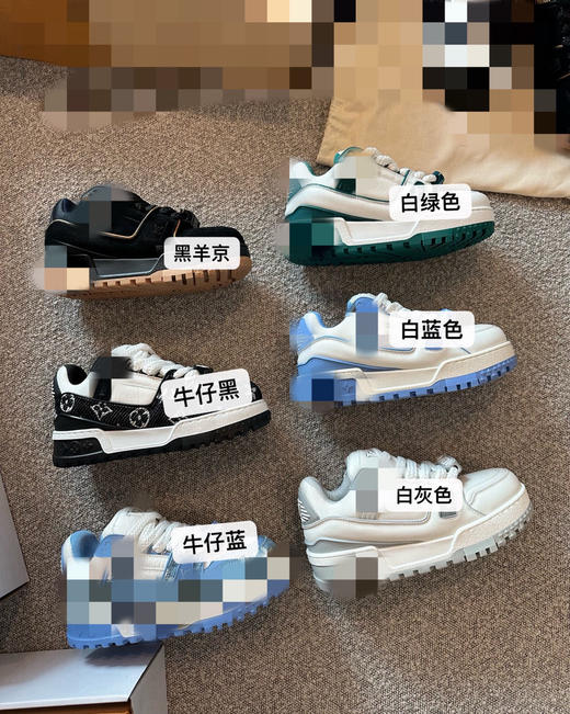 929-4 免带 马户情侣款 小胖丁 不退货 只换码 脚背特高不建议嗷 商品图0