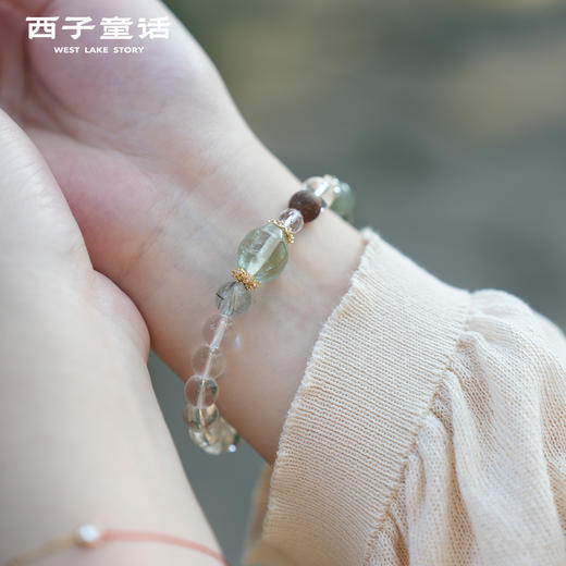 【预售3-5天】【灵隐景区直发】「纯净能量场」白水晶香珠手串天然清香舒缓身心小众高级感腕饰 商品图2