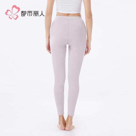 都市丽人打底裤女士保暖裤密密绒多层打底裤厚九分女裤LLH4D7 商品图3
