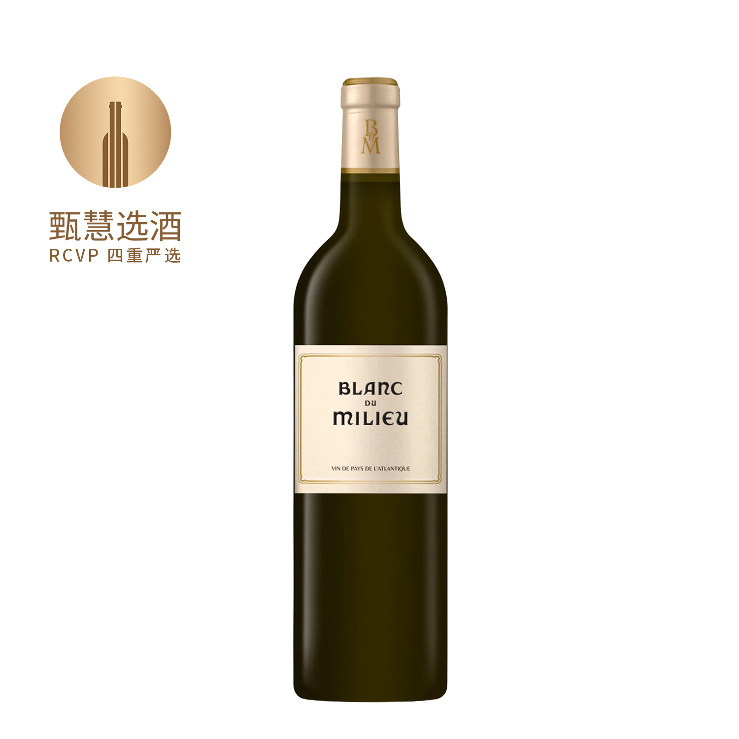 金钟米勒干白葡萄酒 2023 Blanc Du Milieu Blanc du Milieu par Chateau Angelus