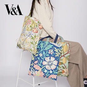 V&A博物馆 威廉莫里斯系列 水果或石榴  康普顿 金色百合  帆布包