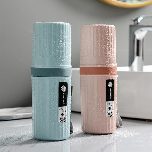 出差刷牙杯便携漱口杯旅行大号牙刷牙膏牙具收纳盒洗漱杯套装 商品图1