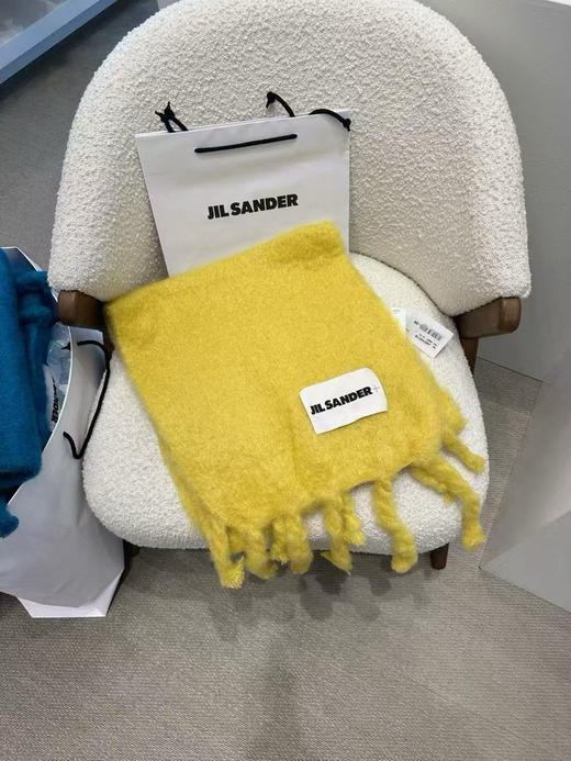 国内现货jil sander大围巾 男女同款  3个颜色 都配纸袋子哦 💰1460 商品图2