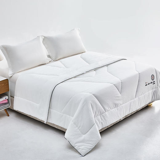 多喜爱 甄芯舒柔抗菌十孔春秋被/冬被/（拉链款）子母被系列hl【十孔纤维】【抗菌纤维】【提花磨绒】【织带工艺】蓬松温暖 柔软细腻 多款厚度 立高工艺/FX 商品图7