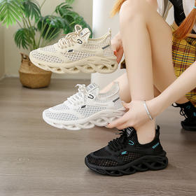 【全新升级 加倍凉爽 隐形增高5cm】梦惠妮 镂空透气空调鞋2.0