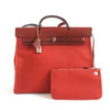 【95新】Hermes爱马仕Herbag红色帆布herbag 39手提单肩包中性款260925HS47 商品缩略图0