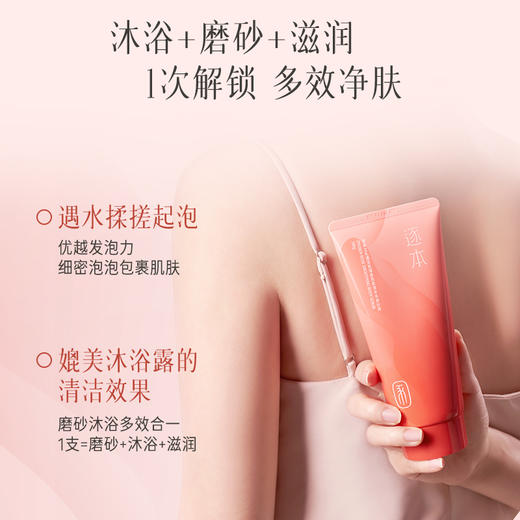 遇见玫瑰香氛柔滑身体磨砂膏 180g 商品图3