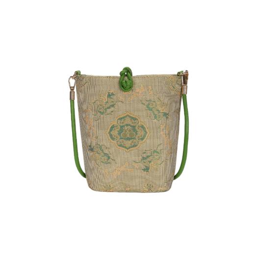 大英博物馆 东方梦境系列 一骑芳华 提花手机包斜挎包 商品图5