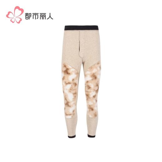 都市丽人打底裤男士保暖裤雅赛尔复合绒多层厚九分裤男裤FLH4B8 商品图8