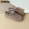 EVERAU冬季新品羊皮毛一体女士保暖雪地靴EA2073 商品缩略图4