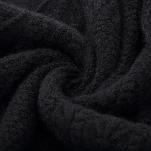 羚荌渼圆领彩色手工钩球女羊绒开衫 商品图4