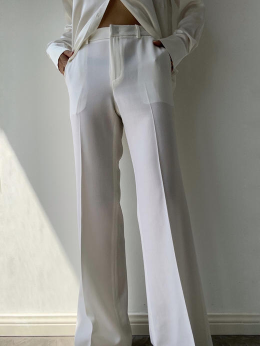 FREY｜TR092 BORDEAUX trousers [ 白 ] 商品图11