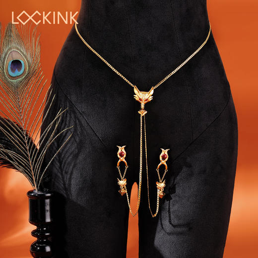 【情趣用品】索迹LOCKINK 赤瞳乳夹 商品图2