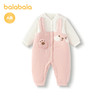 【商场同款】巴拉巴拉连体衣婴儿秋冬抱衣爬服2025新款假两件 商品缩略图0