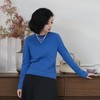 西子/【温柔呼吸】100羊毛进口机器镂空设计感针织上衣/MSBH1739 商品缩略图3