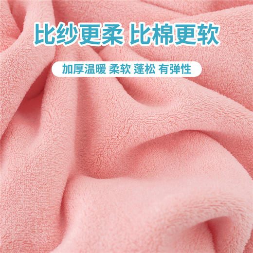 儿童洗澡斗篷浴巾速干【可爱纳米面料！浴瞬速湿干】绒婴儿宝宝可穿柔软吸水不掉毛卡通浴袍。ha 商品图2