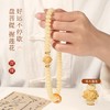 【敦煌菩提算盘珠手串】敦煌福泽天然白玉奶豆菩提手串 醒狮莲花学生男女菩提手串 商品缩略图3