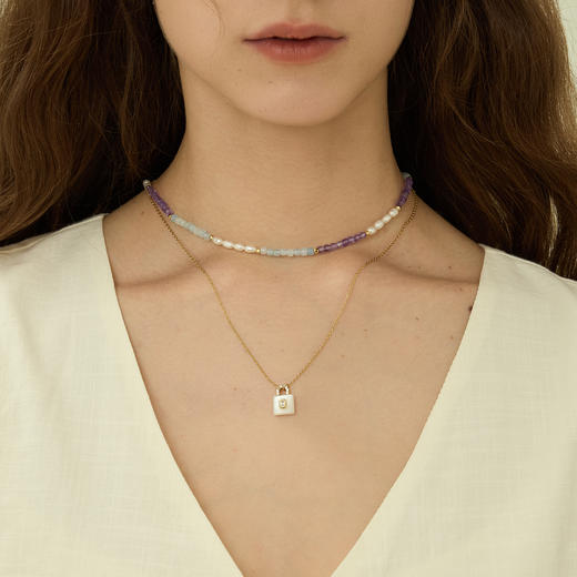 ARSIS｜秘密花园系列 紫仙子项链 商品图4