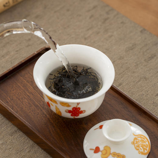 “官方出品 线下门店同款”敦煌文创 茶叶+茶具礼盒 肉桂/水仙/金骏眉/妃子笑系列茶叶套装 商品图4