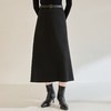 「高货sh」全新升级【铂金会员174/天猫229/差价55】(53846)洛诗琳赫本风针织羊毛半身裙2025秋冬百搭通勤高腰A字伞裙 商品缩略图4