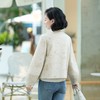 西子/【洛俪塔】新中式气质百搭重工提花圆领盘扣外套/WTHY032 商品缩略图3