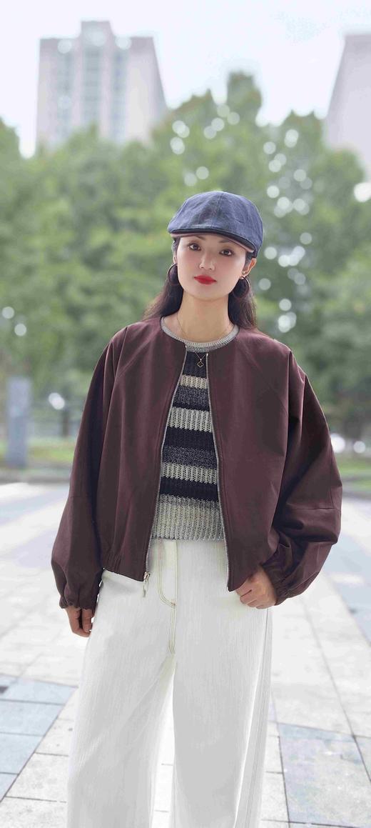 580557仿羊皮绒拉链外套 商品图6