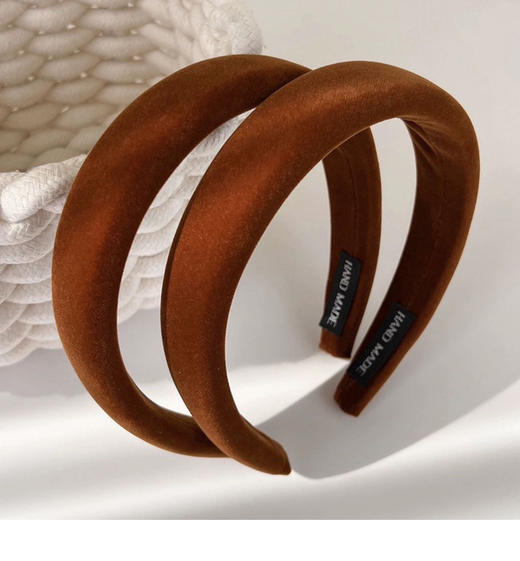 【家居百货】巨巨显白！被问爆的南瓜色丝绒发箍！ 商品图9