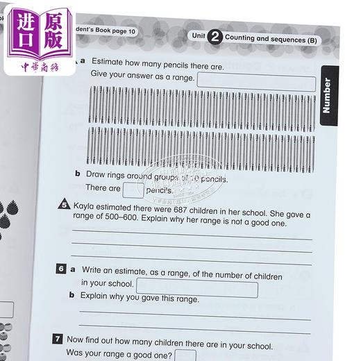 【中商原版】Collins International Primary Maths Workbook 3 柯林斯国际小学数学练习册3 英文原版 剑桥小学数学 商品图3