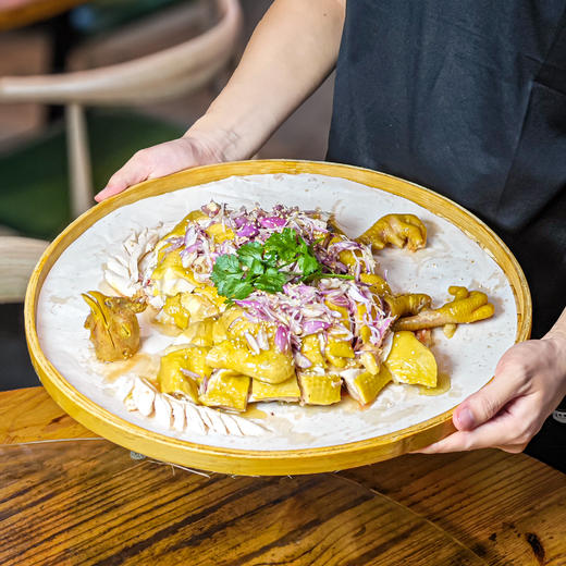 【吃断】饮茶吃饭约起！菏题古法簸箕线鸡/吊水皖鱼一鱼四味新品上线 商品图2