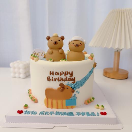 多款式~卡皮巴拉capybara立体卡通蛋糕-低糖处理无添加 商品图4