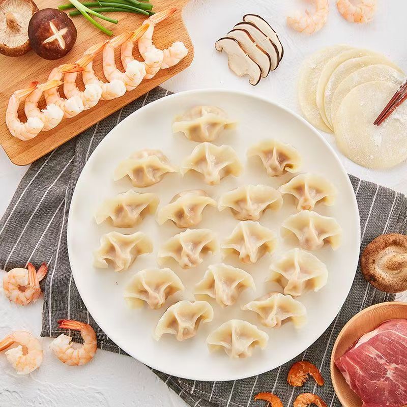 大海主义虾仁水饺