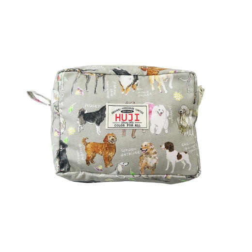 HUJI祤集Motley收纳包插画狗狗系列 商品图1