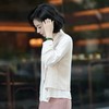 西子/金秘书醋酸气质温柔小香风飘带假两件粉色衬衣/SYBH2106 商品缩略图2