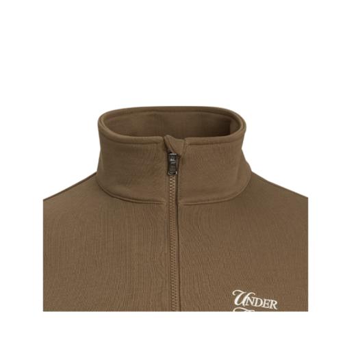 【12.13圣诞专享礼遇】安德玛UA秋Sports Club男子毛圈1/4拉链运动休闲卫衣6005892-498 商品图2