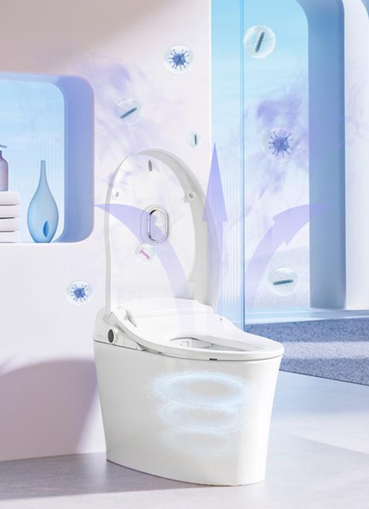 👍 【🚽ACA紫外线智能马桶杀菌仪KH-SJ01｜🏆99.99%灭菌率守护全家健康💡】 人的一生大约有15000小时💆在使用马桶  商品图3