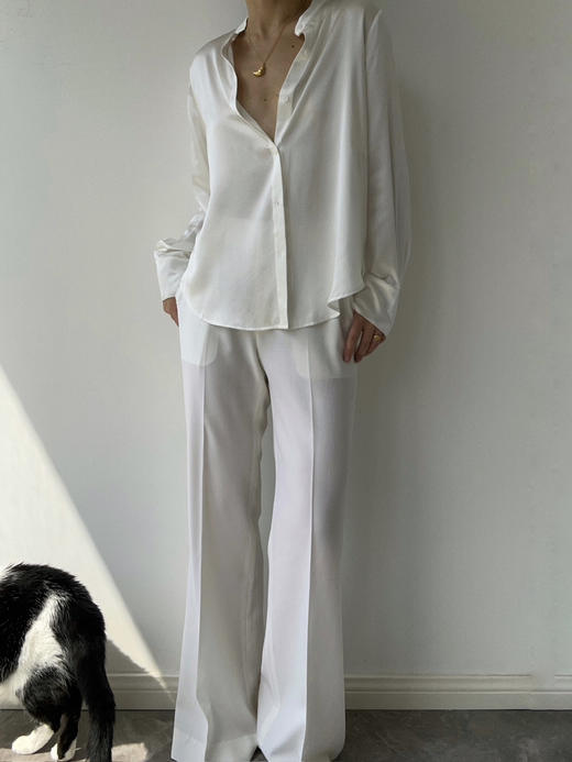 FREY｜TR092 BORDEAUX trousers [ 白 ] 商品图0