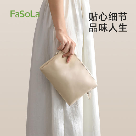 FaSoLa旅行便携立体女化妆护肤品洗漱袋防水柔雾立妆收纳包 商品图4
