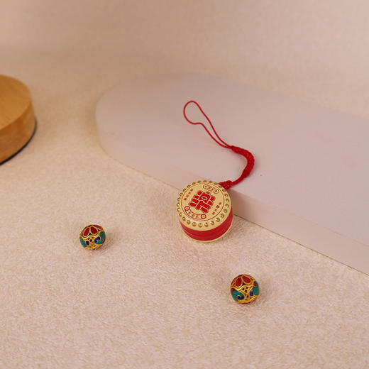 金鼓开运水音铃钥匙扣-纪念日百货门店同款166395006 商品图3