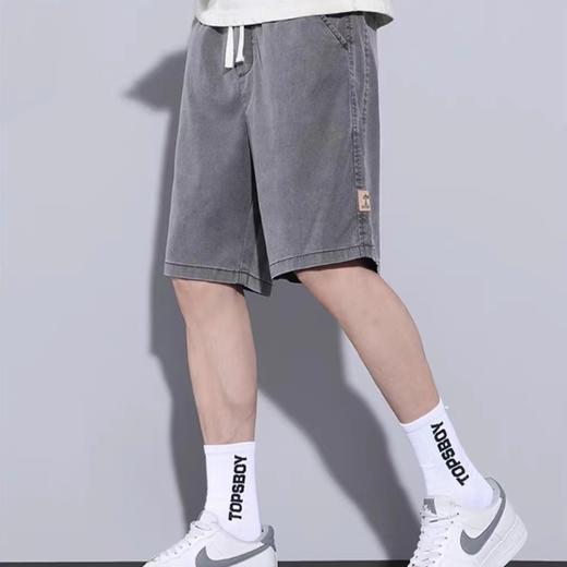 【垂坠飘逸 清凉触感】莱赛尔天丝牛仔短裤 商品图6