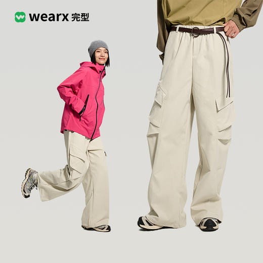 完型-高腰工装女裤 商品图2