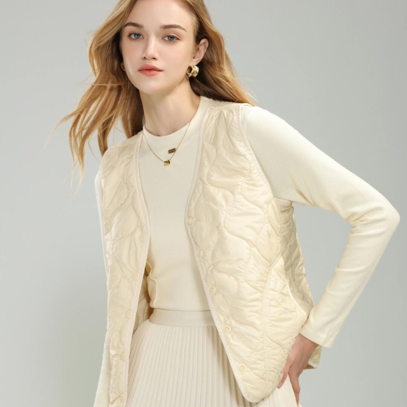 双11福利 ！金标款！【7A情侣羊毛马甲】时尚男女同款 防风抗寒 高能锁温 百搭不挑人 便捷穿脱 抗皱耐磨 #M663